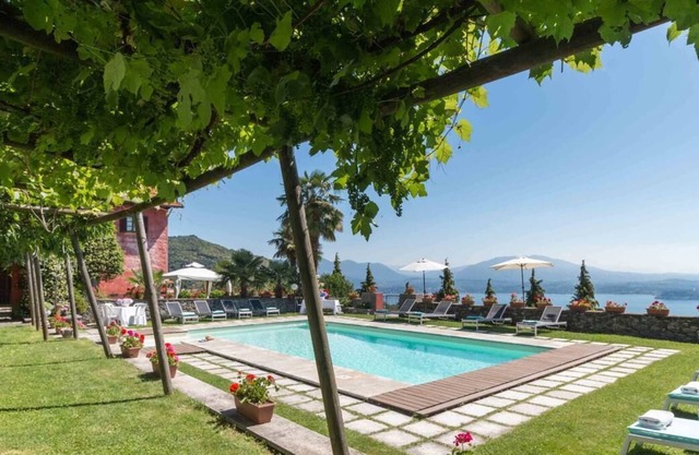 Apartment in villa with shared pool