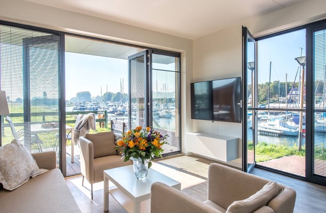 Apartment in Kamperland with Marina Views