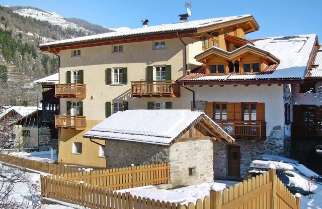 Apartment in Pellizzano with paid sauna