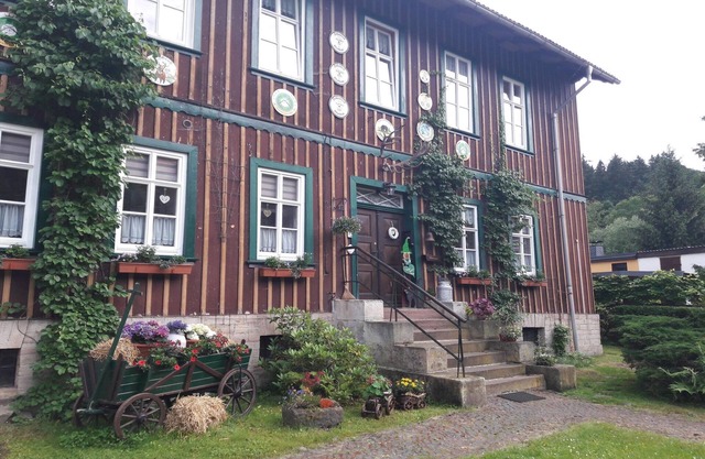 Apartment in Thale by Fishing River