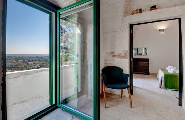 Apartment in the center with breathtaking views of the Valle D'itria