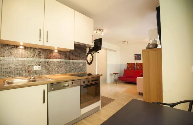 Apartment in the center, 40 sqm with balcony