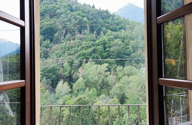 Apartment in the mountains with a splendid view of the Maira valley