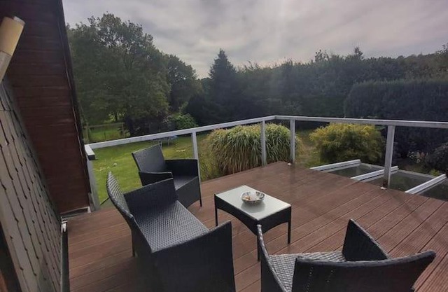 Apartment in upper floor in nature reserve.