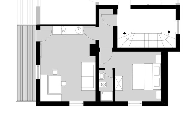 Apartment Jenner up to 3 pers., 38m², with balcony