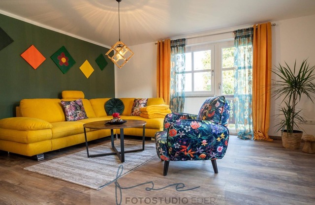 Apartment Lilli on the 1st floor with garden and sun loungers