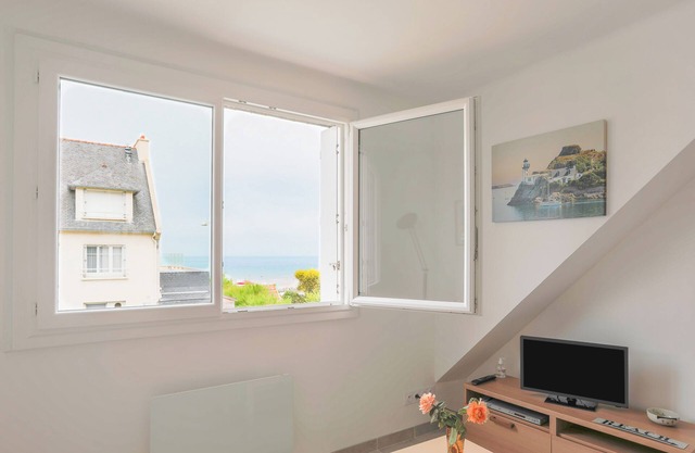 Apartment 'Le Petit Rozeur - Appt Vue Mer' with Sea View