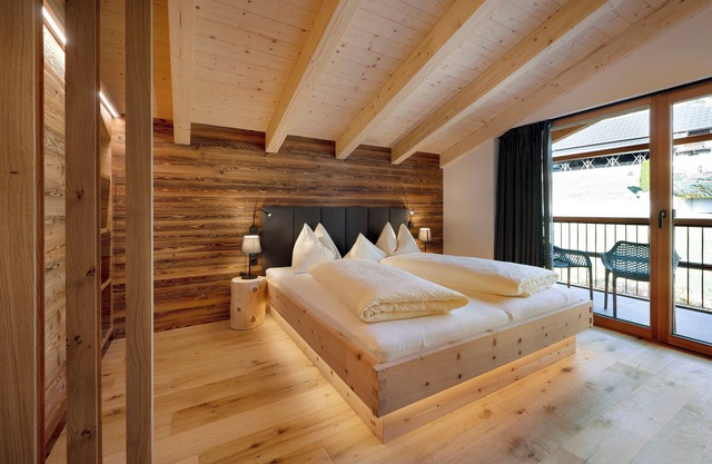 Apartment "Leierhof Brimella" with Mountain View, Pool, Sauna, Balcony & Garden