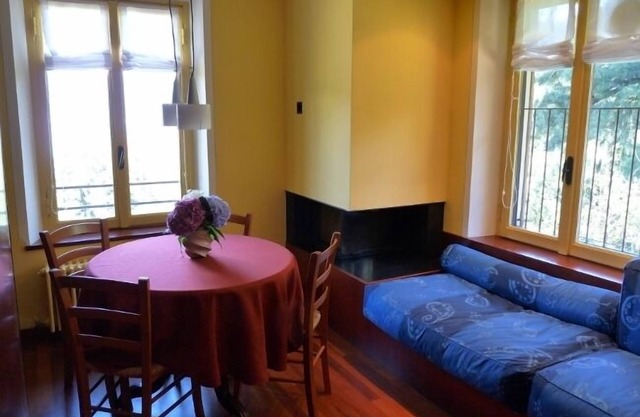 Apartment Lido in a period villa on Lake Orta with pool and spectacular view