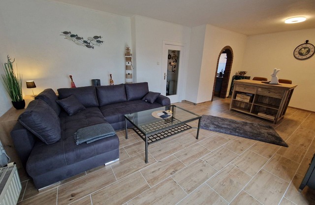 Apartment 'Meereswelle I' with Private Terrace, Shared Garden and Wi-Fi