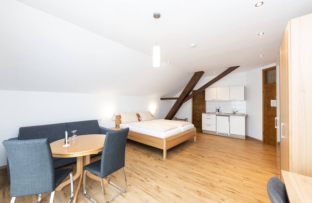 Apartment mit Küchenzeile & Wohn-/Schlafkombination für bis zu 3 Personen