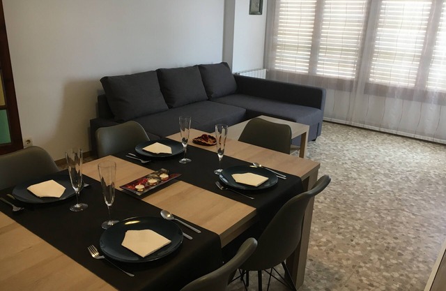 Apartment near the beach and with beautiful views of the church bell tower.