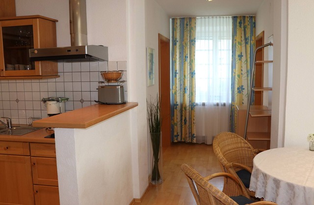 Apartment no. 1 Akelei 58 sqm with two bedrooms, two bathrooms and south-facing balcony
