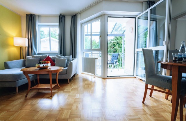 Apartment no. 14, 42sqm, shower/WC, living/bedroom, wonderful south-facing balcony