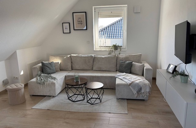 Apartment 'Nordsee' with Private Terrace, Shared Garden and Wi-Fi