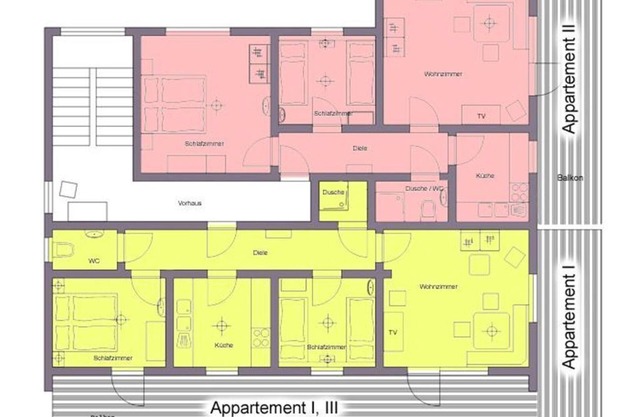 Apartment Nr.3/2 bedrooms/shower, WC, FW III - Rettenbacher, Landhaus