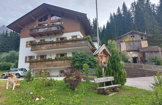 Apartment 'Obereggen - Kreuzwegerhof' with Mountain View, Shared Garden and Wi-Fi