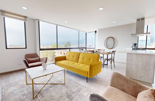 Apartment on High Floor in Exclusive Sector of Bogotá
