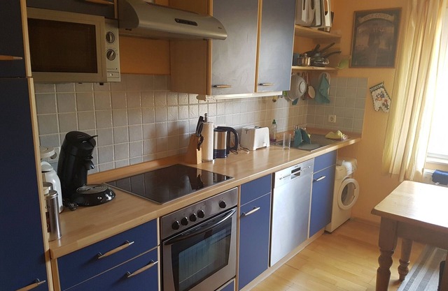 Apartment on the Berlin-Copenhagen bike path with a view of the Havel Canal