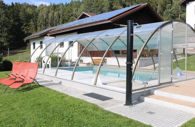 Apartment Penzkofer Hirschenstein south-facing slope with pool