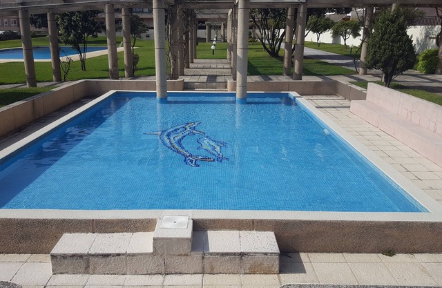 Apartment with Terrace and Pool for 5 people 10 km from Porto