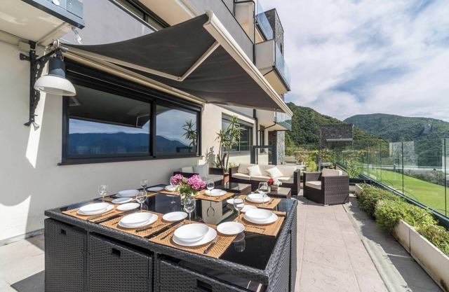 Apartment “Residence Le Terrazze” with Mountain View, Pool & Wi-Fi