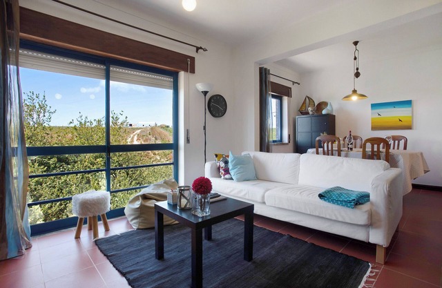 Apartment "Sao Bernardino Beach House" with Sea View, Private Covered Terrace & Wi-Fi
