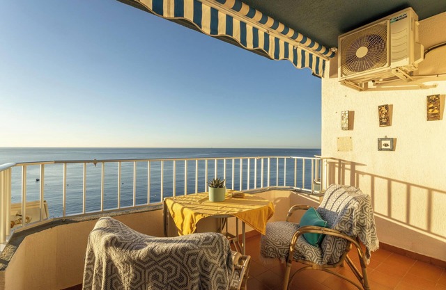 Apartment Sea-front by Beach with Pool & Wi-Fi