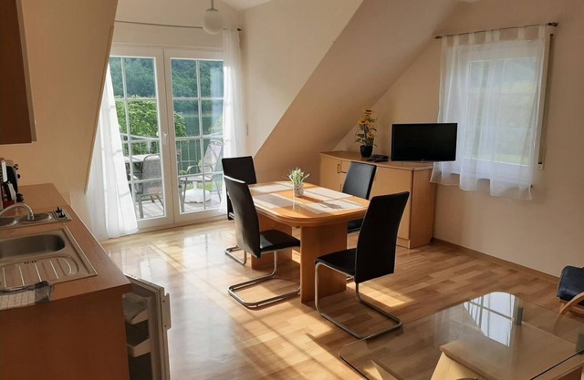 Apartment, shower, toilet, river view - Residenz Moselstausee