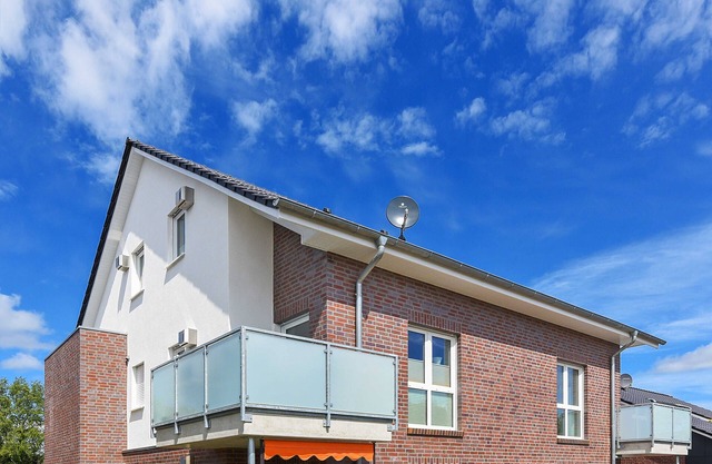 Apartment sky blue