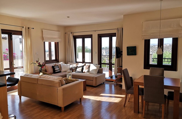 apartment sleep 4 with spacious living room, open space kitchen, large terrace