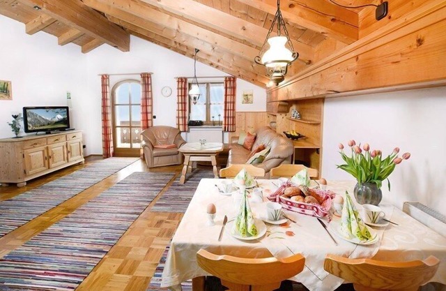 Apartment Sonntagshorn 73sqm, balcony, kitchen, 2 bedrooms and 1 living room, WLAN