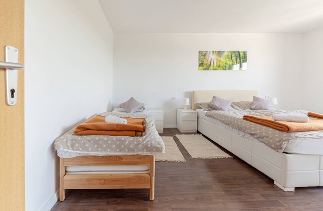 Apartment souranded by forest with the sea view-A