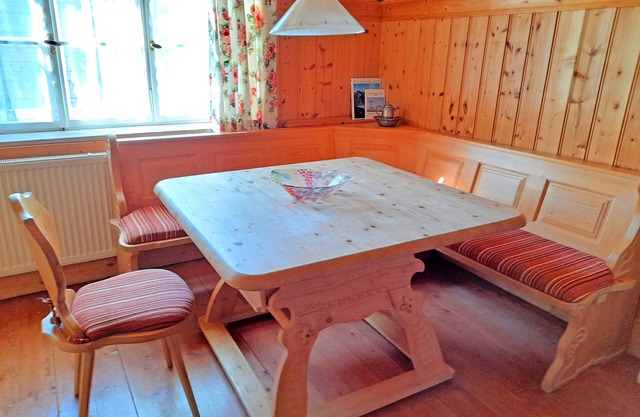 Apartment Spitzsteinblick 42 sqm living room and bedroom combined on the first floor