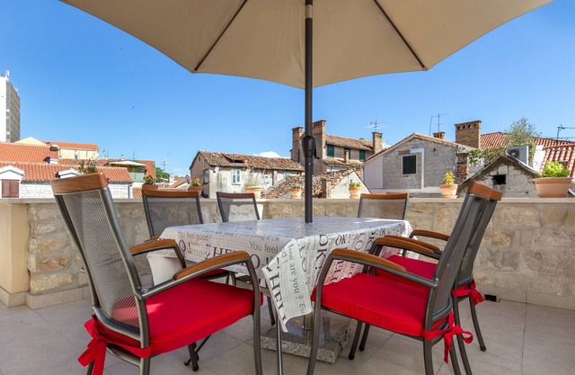 APARTMENT ST. PETR OLD in SPLIT Downtown WITH GREAT SUNY TERRACE, area of ​76m2