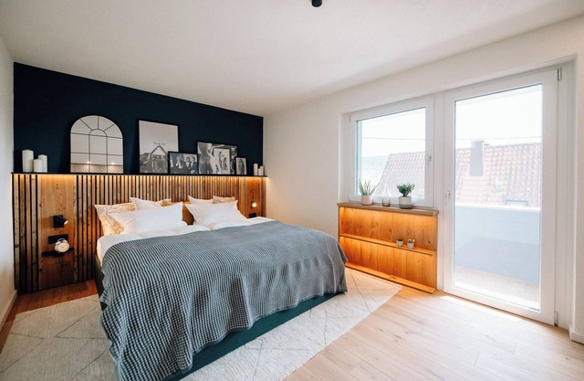 Apartment 'Tauberblick' with Shared Terrace, Private Garden and Wi-Fi