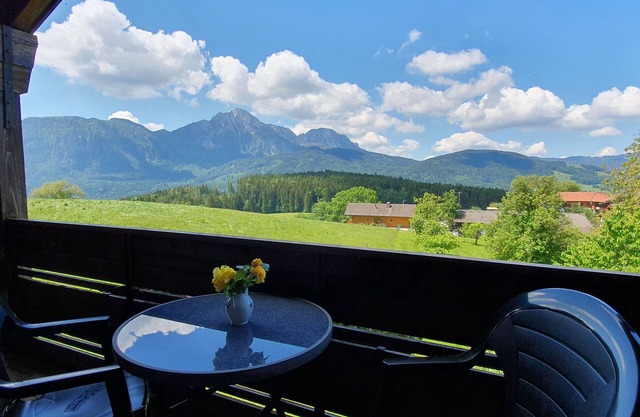 Apartment Teisenberg 33 sqm, 2 bedrooms, kitchen-living room, balcony