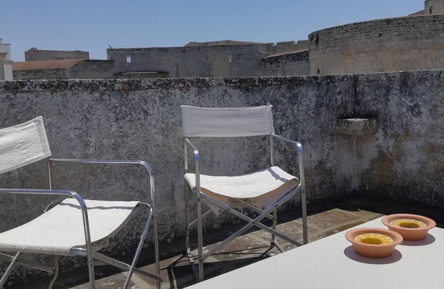 Apartment 'Terrazza Sul Castello Otranto' with Private Terrace, Balcony and Air Conditioning