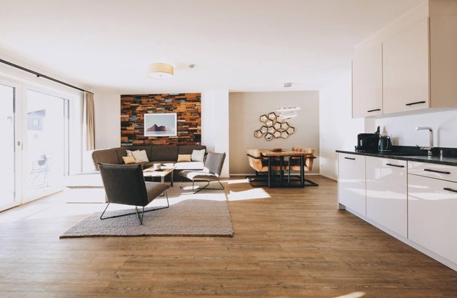 Apartment Top3, shower, WC, 2 bedrooms - Apartment Goldbergblick