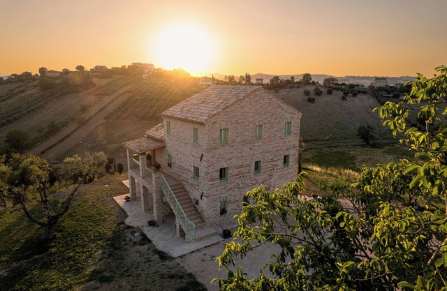 Apartment Ulivo located at a farmhouse surrounded by nature