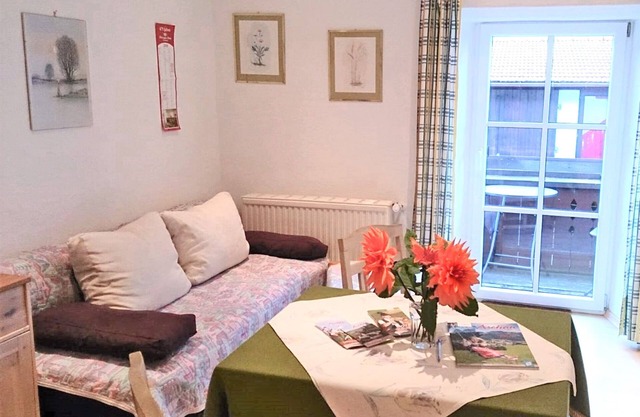 Apartment VI in the main building 40 sqm with separate bedroom and balcony