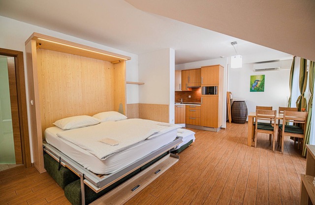 Apartment Vodomec with Indoor Pool & Wellness Area