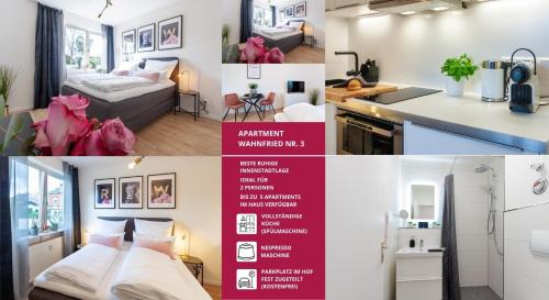 Apartment Wahnfried No3 - citynah wohnen mit Küche und Duschbad, Parkplatz, 300m zur Fussgängerzone