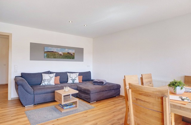Apartment 'Weideblick' with Shared Terrace, Shared Garden and Wi-Fi