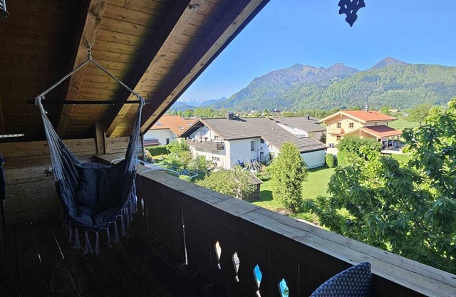 Apartment 'Weitblick Grassau' with Mountain View, Balcony and Wi-Fi