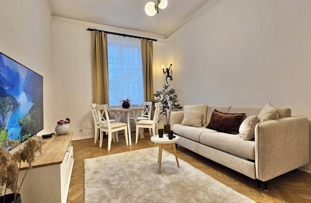 Apartment Widok, 53 m2, Centrum, Warszawa, Free Parking