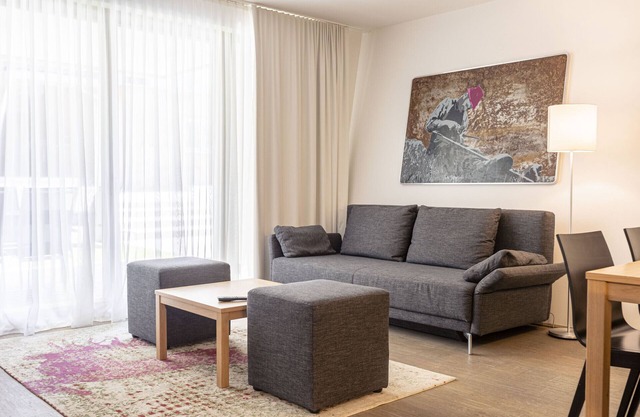 Apartment with 3 bedrooms and sauna area