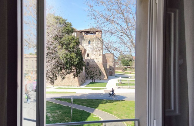 Apartment with a view of Castel Sismondo