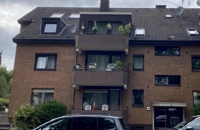 Apartment with balcony and garage f. Families, students, business trips, trade fairs.