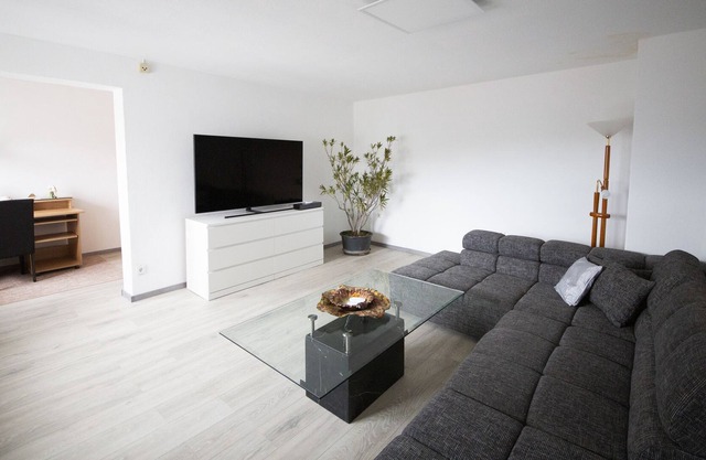 Apartment with Netflix, Prime, WiFi, balcony & garden near the "Thuringian Sea"